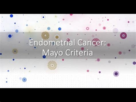 endometrial cancer mayo clinic